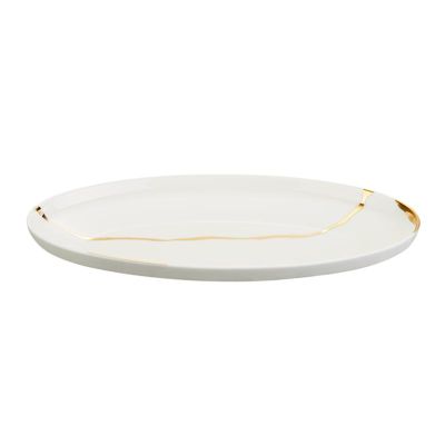 Leggno CHEP1000AP26G Chester Premium Gold Kayık Tabak, 26 cm - 1