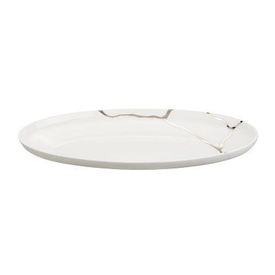 Leggno CHEP1000AP26S Chester Premium Silver Kayık Tabak, 26 cm - 1