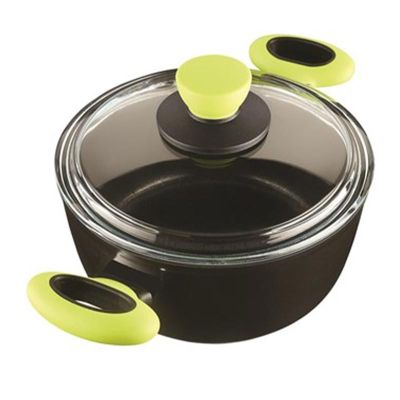 Leggno CLR2828DT20LG Colorgy Titanyum Tencere, 20 cm, Yeşil - 1