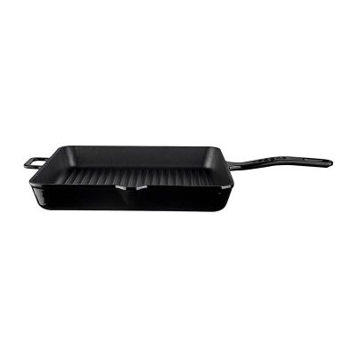 Leggno FLM4800GR30BK Flame Izgara Tava, 30x30 cm, Siyah - 1