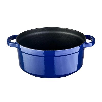 Leggno FLM4881DT20BL Flame Döküm Derin Tencere, 20 cm, Mavi - 2