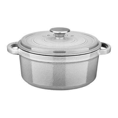 Leggno FLM4881DT28GR Flame Döküm Derin Tencere, 28 cm, Gri - 1