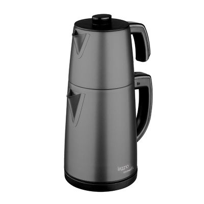 Leggno GRM101STMBK Gourmet Pro Çay Makinesi, Siyah - 1