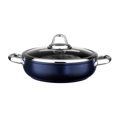 Leggno MST2828ST28BL Master Titanium Sığ Tencere, 28 cm, Mavi - 1