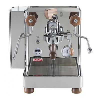 Lelit Bianca PL162T V3 Pedal Double Boiler Commercial Espresso Coffee Machine, Inox - Lelit