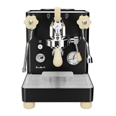 Lelit Bianca PL162T V3 Pedallı Çift Kazanlı Ticari Espresso Kahve Makinesi, Siyah - Lelit