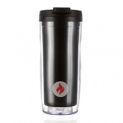 Les Artistes Smart Mug & Termos, Sıcaklık Göstergeli, 330 ml, Siyah - 1