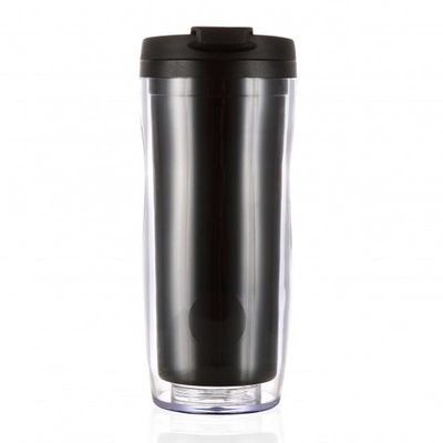 Les Artistes Smart Mug & Thermos, Temperature Display, 330 ml, Black - Les Artistes