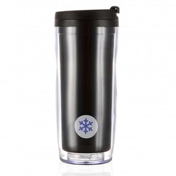 Les Artistes Smart Mug & Thermos, Temperature Display, 330 ml, Black - 4