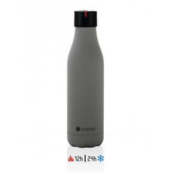 Les Artistes Timed Thermos, 16.5 oz, 500 ml, Grey - 1
