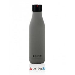 Les Artistes Timed Thermos, 16.5 oz, 500 ml, Grey - 2