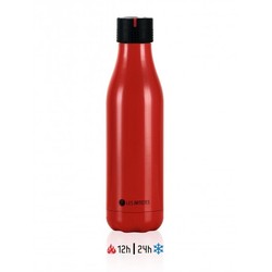 Les Artistes Timed Thermos, 16.5 oz, 500 ml, Red - 1