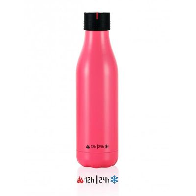 Les Artistes Zamanlamalı Termos, 16.5 oz, 500 ml, Pembe - Les Artistes