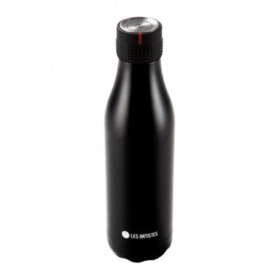 Les Artistes Zamanlamalı Termos, 16.5 oz, 500 ml, Siyah - Les Artistes