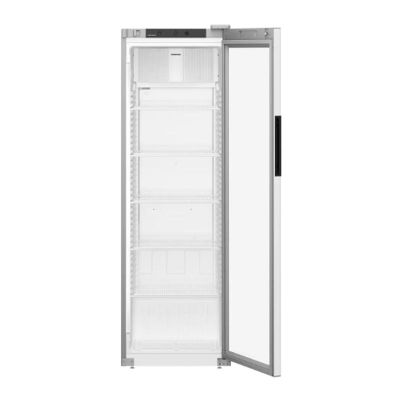Liebherr MRFvd 4011 Upright Glass Door Beverage Fridge, 400 L, Grey - Liebherr