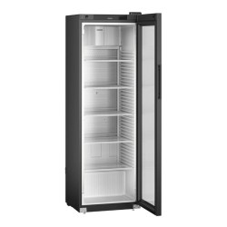 Liebherr MRFvg 4011 Upright Glass Door Beverage Fridge, 400 L, Black - Liebherr