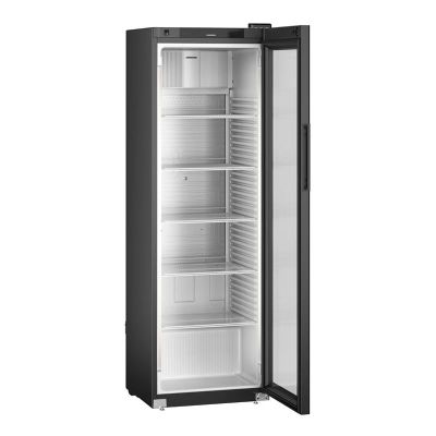 Liebherr MRFvg 4011 Upright Glass Door Beverage Fridge, 400 L, Black - Liebherr
