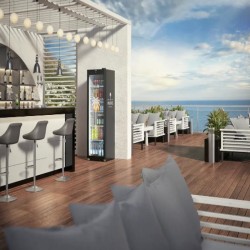 Liebherr MRFvg 4011 Upright Glass Door Beverage Fridge, 400 L, Black - 5