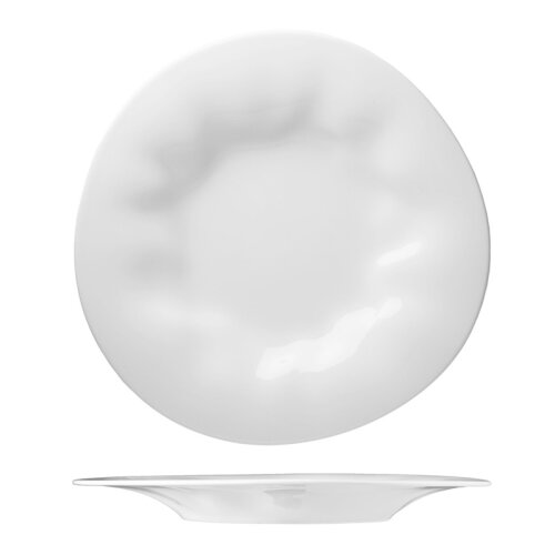 Lilien Flamenco Düz Tabak, 32 cm, Beyaz - Lilien