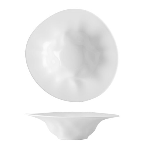 Lilien Flamenco Makarna Tabağı, 27 cm, Beyaz - Lilien