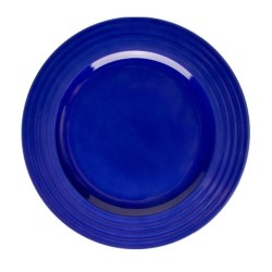 Lilien Indigo Düz Tabak, 20 cm, Mavi - Lilien