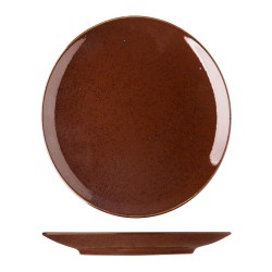 Lilien Lifestyle Coupe Flat Plate, 21 cm, Brown - Lilien