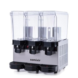 Samixir 60.SSMI Klasik Triple Soğuk İçecek Dispenseri, 20+20+20 L, Fıskiyeli-Fıskiyeli-Karıştırıcılı, Inox - Thumbnail