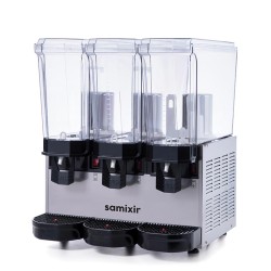Samixir 60.SSMI Klasik Triple Soğuk İçecek Dispenseri, 20+20+20 L, Fıskiyeli-Fıskiyeli-Karıştırıcılı, Inox - 2