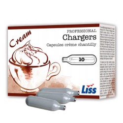 Liss KST-08 Krem Şanti Krema Sifon Tüpü, 10 Adet - 1