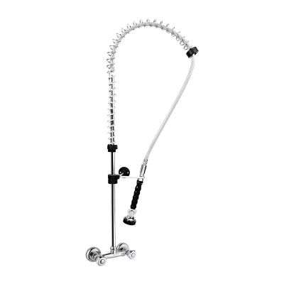 Liva Gaz 009 Wall Mounted Shower Spray Unit with Intermediate Tap, Double Water Inlet - Liva