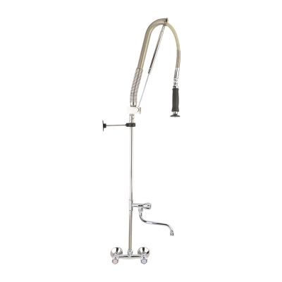 Liva Gaz 047 Wall Mounted Shower Spray Unit with Intermediate Tap, Double Water Inlet - Liva