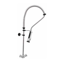 Liva Gaz 049 Counter Mounted Shower Spray Unit with Intermediate Tap, Double Water Inlet - 1