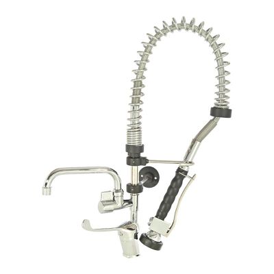 Liva Gaz 065 Counter Mounted Shower Spray Unit with Intermediate Tap, Double Water Inlet - Liva Gaz