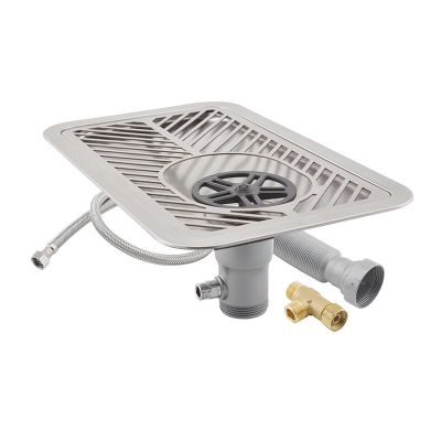 Liva Gaz Siphon System for Industrial Type Cup and Utensil Washing with Sink, 400x200 mm - Liva Gaz