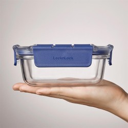 LocknLock LBG224 Top Class Oven and Storage Container 750 ml Blue - 3