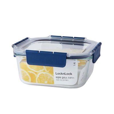 LocknLock LBG234 Top Class Fırın ve Saklama Kabı 1.4 L, Mavi - 1