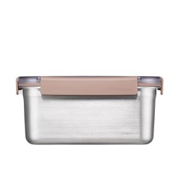 LocknLock LST605 Stainless Steel Oven and Storage Container 1.3 L, Brown - 3