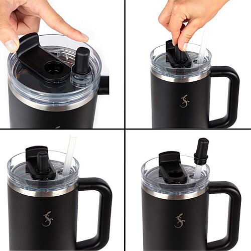 Lurch Big Cup Termos, 1.2 L, Fildişi - 9