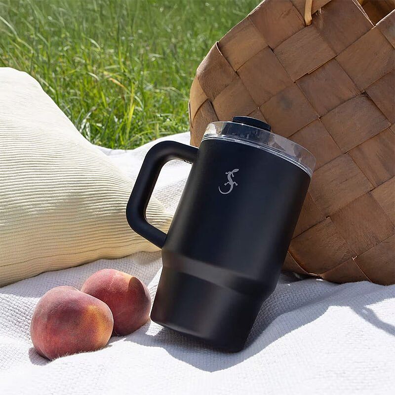 Lurch Big Cup Termos, 800 ml, Mat Siyah - Lurch