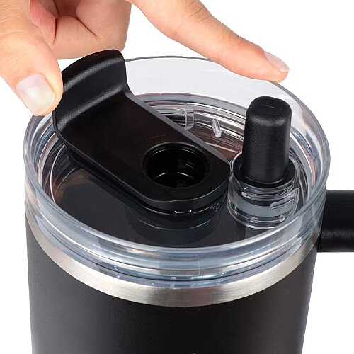 Lurch Big Cup Termos, 800 ml, Mat Siyah - 5
