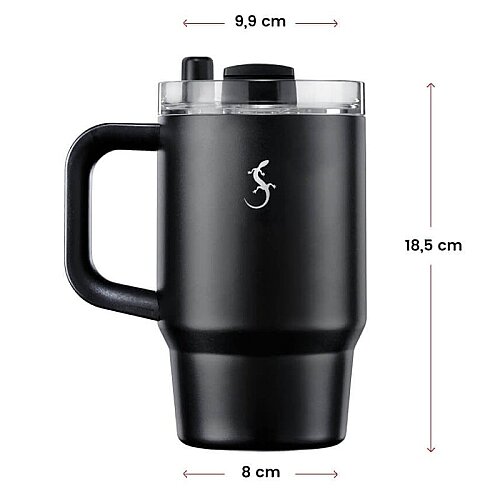 Lurch Big Cup Termos, 800 ml, Mat Siyah - 7