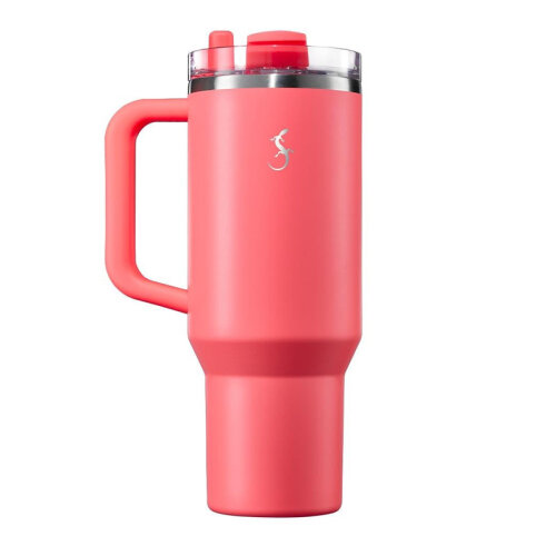 Lurch Big Cup Termos Bardak, 1.2 L, Mercan Pembe - 1
