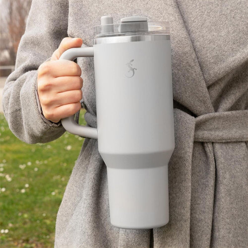 Lurch Big Cup Thermos Cup, 1.2 L, Granite Grey - 5