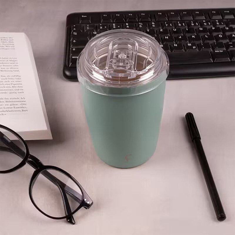 Lurch Coffee-To-Go Çift Cidarlı Termos Bardak, 300 ml, Adaçayı Yeşili - Lurch