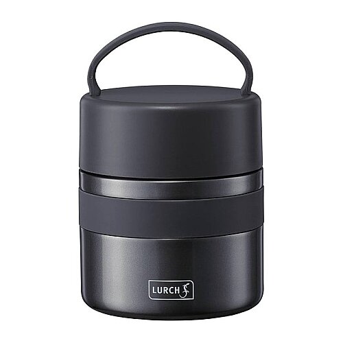 Lurch Iso-Pot Paslanmaz Çelik Çift Cidarlı Yemek Termosu, 500 ml, Metalik Gri - Lurch