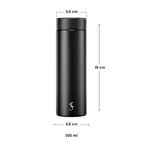 Lurch Mini Termos, 300 ml, Mat Siyah - 5