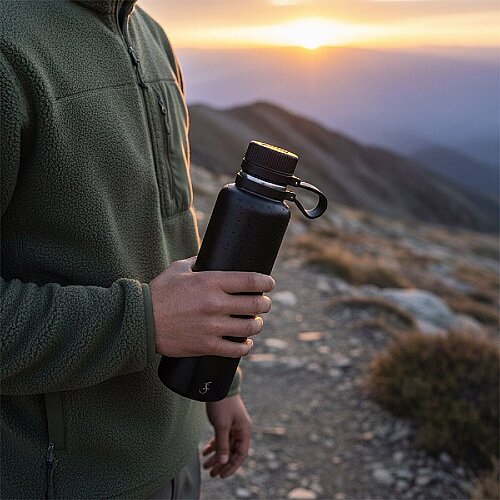Lurch Outdoor Termos, 1 L, Mat Siyah - 4