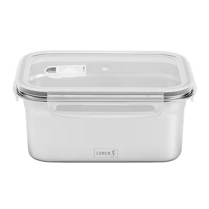 Lurch Safety Paslanmaz Çelik Fırınlanabilir Sızdırmaz Vakumlu Saklama Kabı, 1500 ml - Lurch