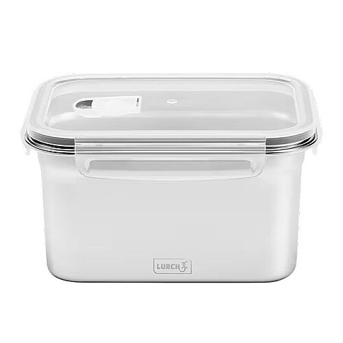Lurch Safety Paslanmaz Çelik Fırınlanabilir Sızdırmaz Vakumlu Saklama Kabı, 2000 ml 