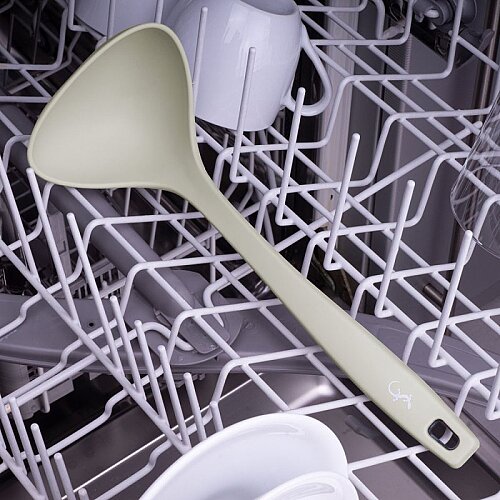 Lurch Silikon Çorba Kepçesi, 28 cm, Gri - 3